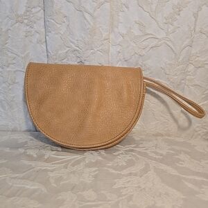 Street Level Tan Leather Women's Crossbody/Clutch